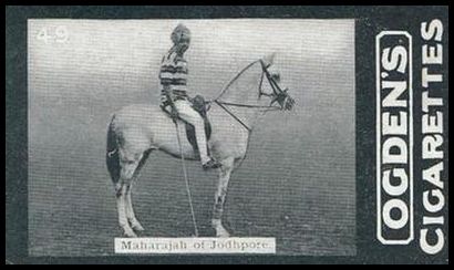 02OGID 49 Maharajah of Jodhpore